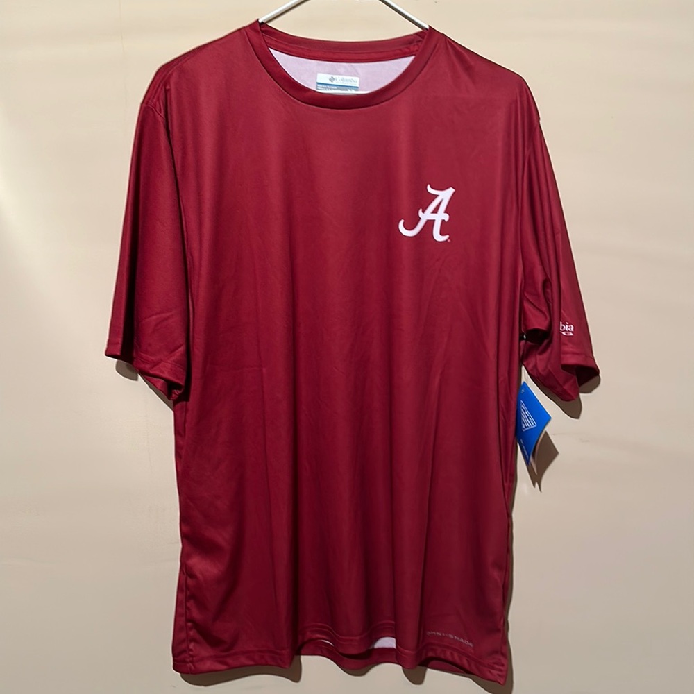 Alabama Crimson Tide Men’s PFG Short Sleeve Shirt Size Medium - NEW!